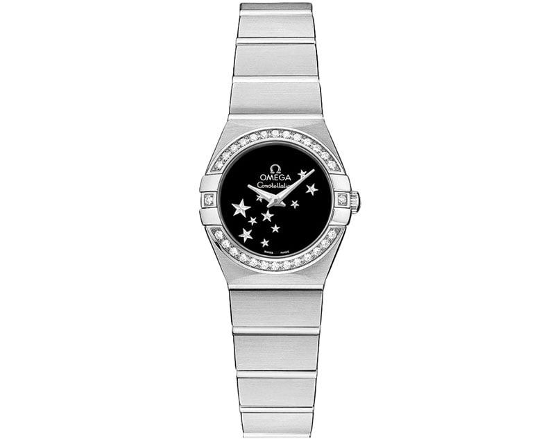 Omega Constellation 123.15.24.60.01.001 Quartz 24 mm Ladies Watch front view