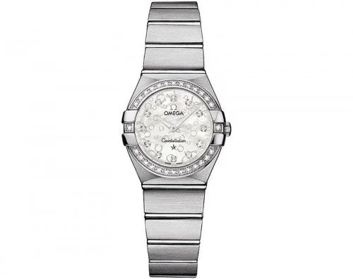 Omega Constellation 123.15.24.60.55.005 Quartz 24 mm Ladies Watch front view