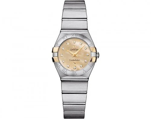 Omega Constellation 123.20.24.60.57.002 Quartz 24 mm Ladies Watch front view