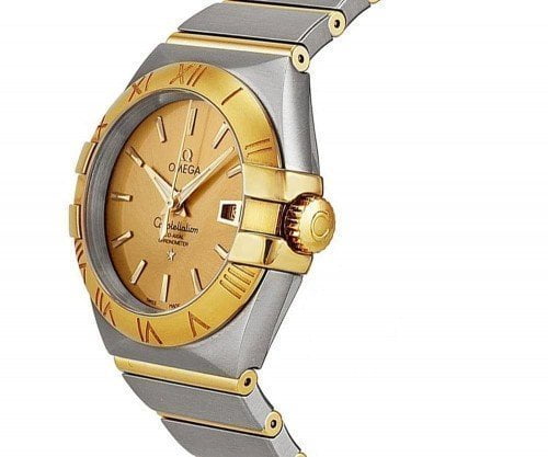 Omega Constellation 123.20.31.20.08.001 Co-Axial Automatic 31mm Ladies Watch side view