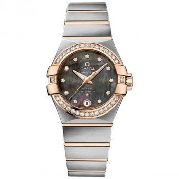 Omega Constellation 123.25.27.20.57.006 Co-Axial Automatic 27mm Ladies Watch front view