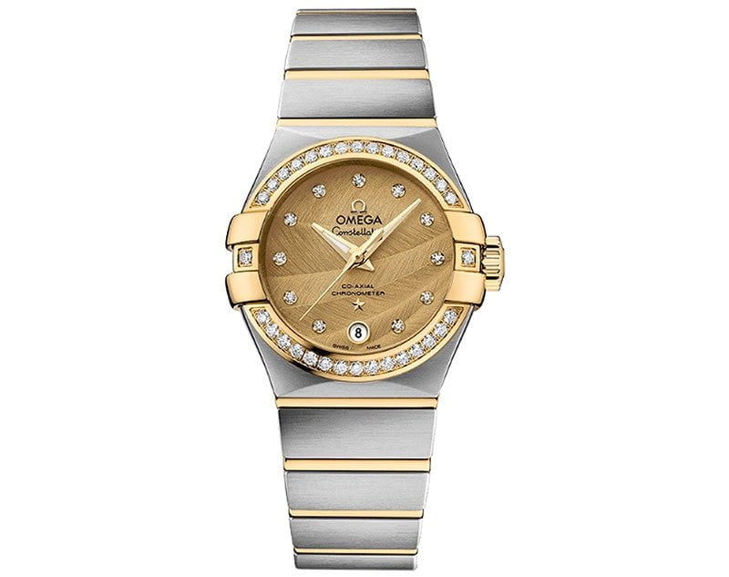 Omega Constellation 123.25.27.20.58.002 Co-Axial Automatic 27mm Ladies Watch front view