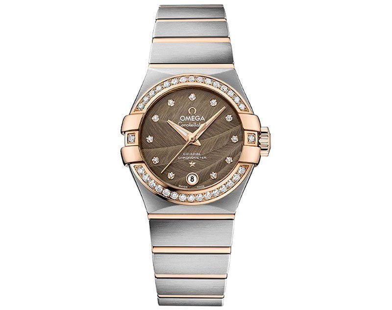 Omega Constellation 123.25.27.20.63.001 Co-Axial Automatic 27mm Ladies Watch front view
