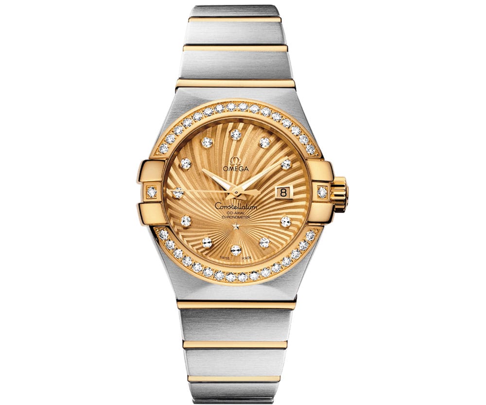 Omega Constellation 123.25.31.20.58.001 Co-Axial Automatic 31mm Ladies Watch front view