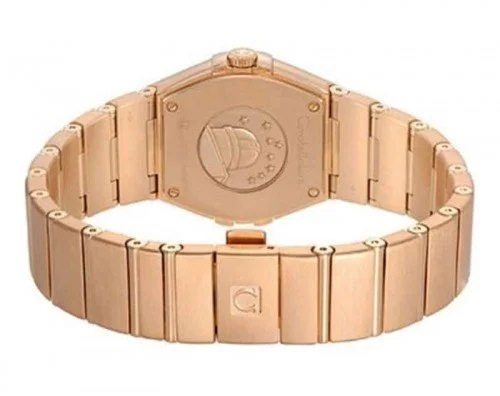 Omega Constellation 123.55.27.60.55.015 Quartz 27mm Ladies Watch back case view