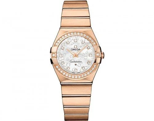 Omega Constellation 123.55.27.60.55.015 Quartz 27mm Ladies Watch front view