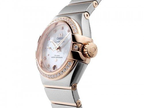 Omega Constellation 127.25.27.20.55.001 Automatic Small Seconds Lady side view