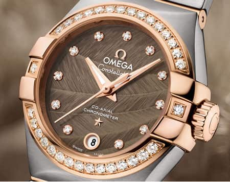 Omega Constellation Co-Axial Automatic 27mm Ladies Watch Collection @majordor