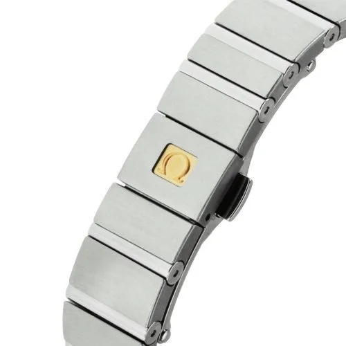 Omega Constellation 123.10.38.21.01.001 Automatic 38 mm Mens Watch deployment buckle