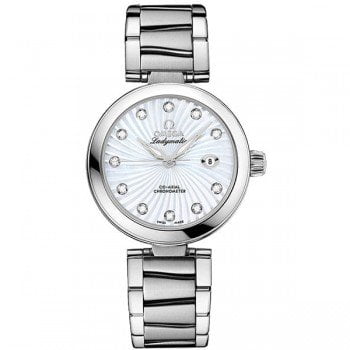 Omega 425.30.34.20.55.001 De Ville Ladymatic Ladies Luxury Watch