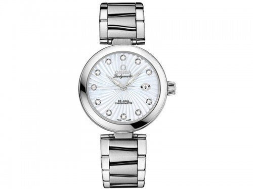 Omega 425.30.34.20.55.001 De Ville Ladymatic Ladies Luxury Watch