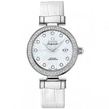 Omega 425.38.34.20.55.001 De Ville Ladymatic Ladies Luxury Watch