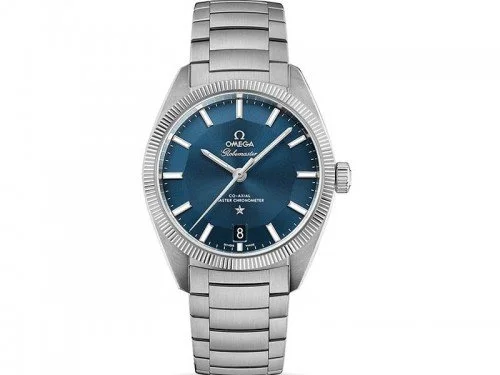 Omega Globemaster 130.30.39.21.03.001 Master Chronometer 39 mm front view