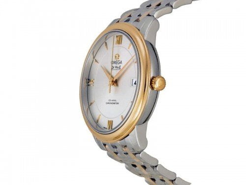 Omega 424.20.37.20.02.002 De Ville Prestige Co-Axial Luxury Watch side view