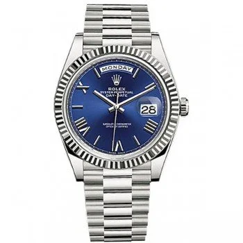 Rolex Day-Date 228239 blurp 40 Blue Dial White Gold Luxury Watch @majordor #majordor