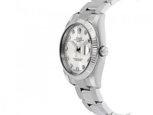 115234-Rolex-Date-slvso-Oyster-Perpetual-34-Silver-Dial-Lady-Watch-caliber-3135