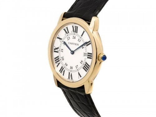Cartier Ronde Solo W6700455 36 mm Womens Luxury Watch side view