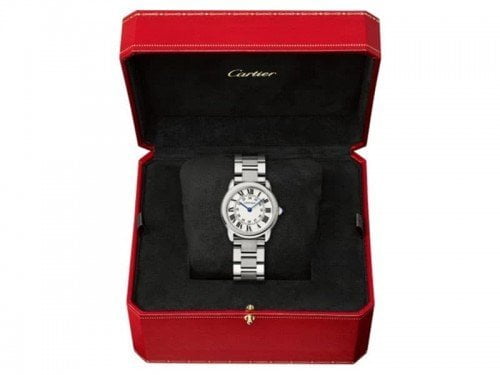 Cartier Ronde Solo W6701004 29 mm Womens Luxury Watch original box