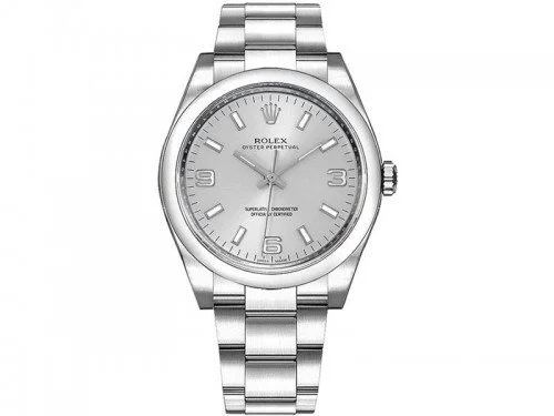 Rolex 116000 SLVASO Oyster Perpetual 36 Silver Dial Ladies Watch caliber 3130 @majordor #majordor
