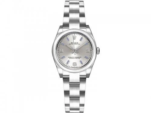 Rolex 176200 slvbsao Oyster Perpetual 26mm Silver Dial Ladies Watch caliber 2231 @majordor #majordor