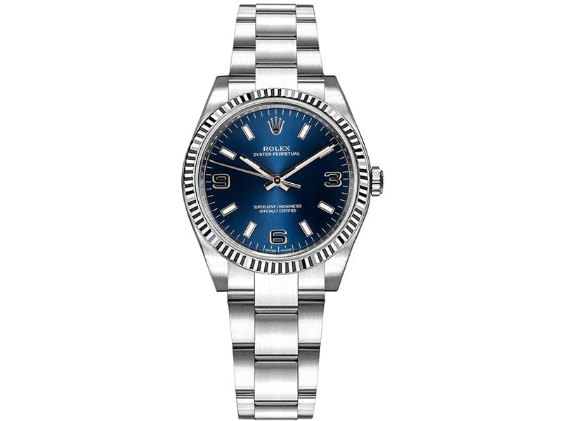 Rolex 177234 blusao Oyster Perpetual 31mm Blue Dial Lady Watch caliber 2231 @majordor #majordor