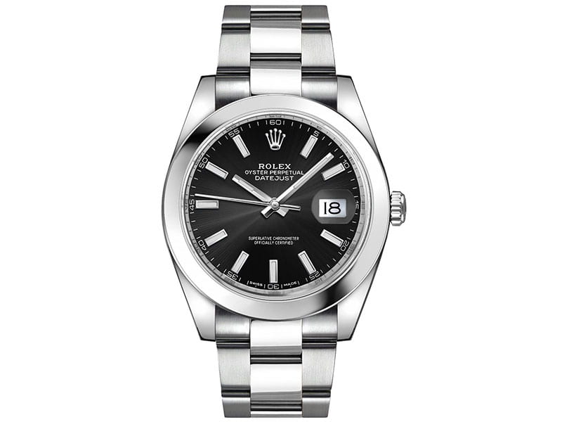 Rolex Datejust m126300-0011 blkso 41mm Black Dial