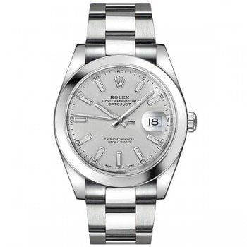 Rolex Datejust m126300-0003 slvso 41mm Silver Dial