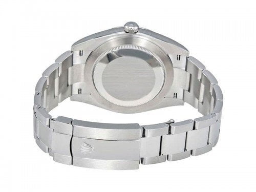 Rolex Datejust 126300 whtso 41 White Dial Oyster Steel Bracelet Watch back case