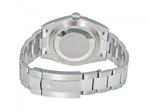 Rolex Datejust 126300 whtso 41 White Dial Oyster Steel Bracelet Watch back case