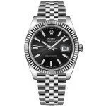 Rolex Datejust m126334-0018 blksj 41mm Black Dial Watch