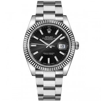 Rolex Datejust m126334-0017 blkso 41mm Black Dial Watch