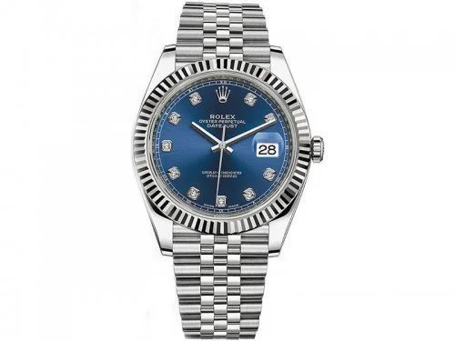 Rolex Datejust m126334-0016 bludj 41mm Blue Dial Watch