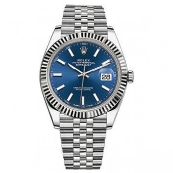 Rolex Datejust m126334-0002 blusj 41mm Blue Dial Watch