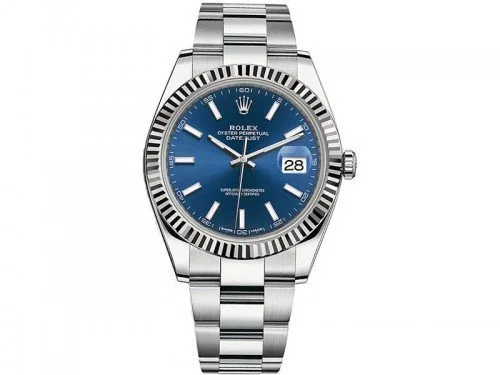 Rolex Datejust m126334-0001 bluso 41mm Blue Dial Watch