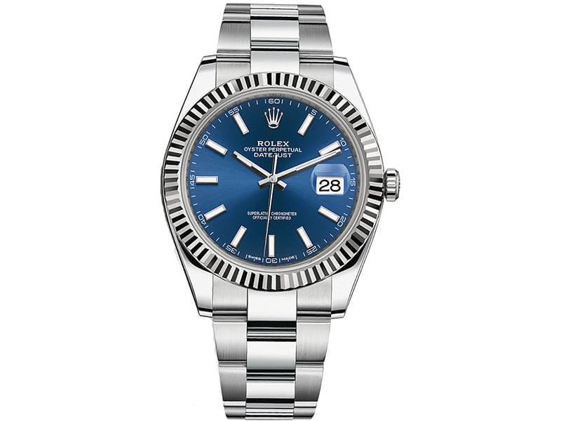 Rolex Datejust m126334-0001 bluso 41mm Blue Dial Watch