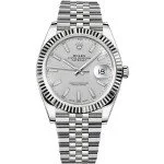 Rolex Datejust 126334-0004 slvsj 41mm Silver Dial Watch