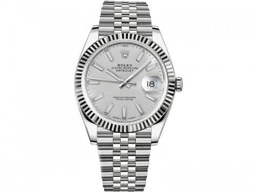 Rolex Datejust 126334-0004 slvsj 41mm Silver Dial Watch