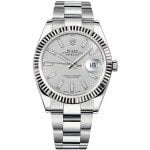 Rolex Datejust m126334-0003 slvso 41mm Silver Dial Watch