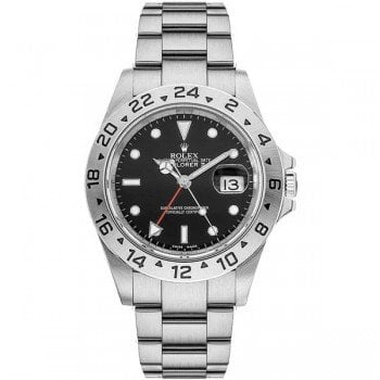 Rolex Explorer II 16570 GMT Black Dial Mens Luxury Watch @majordor #majordor