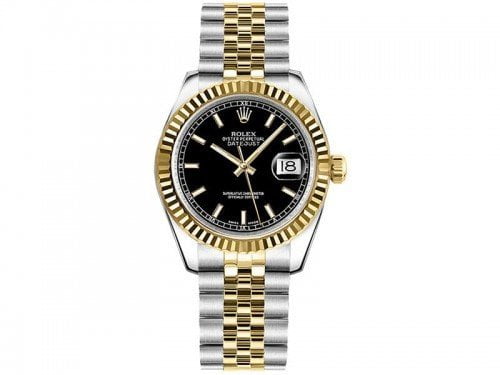 Rolex Lady Datejust 178273-BLKSJ 31mm Womens Luxury Watch