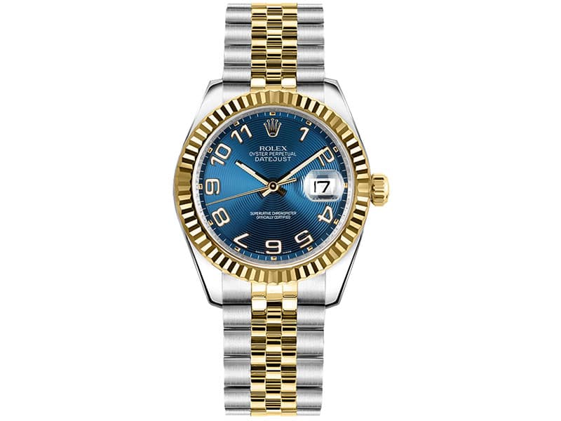 Rolex Lady Datejust 178273-BLUCAJ 31mm Womens Luxury Watch