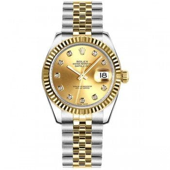 Rolex Lady Datejust 178273-CHPDJ 31mm Womens Luxury Watch