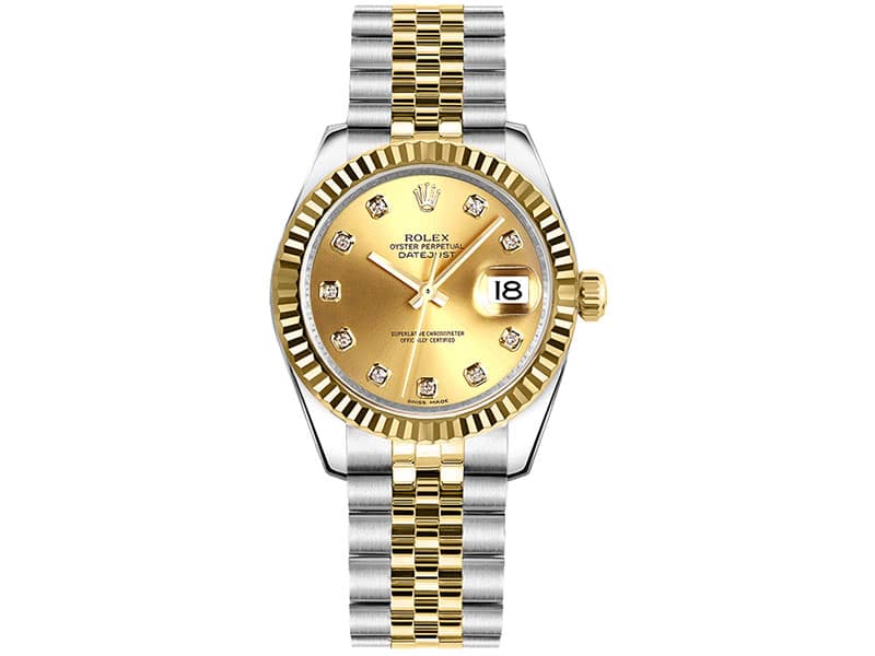 Rolex Lady Datejust 178273-CHPDJ 31mm Womens Luxury Watch