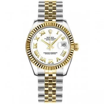 Rolex Lady Datejust 178273-WHTRJ 31mm Womens Luxury Watch