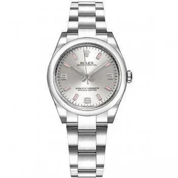 Rolex m177200-0009 Oyster Perpetual 31mm Silver Dial Ladies Watch caliber 2133 @majordor #majordor