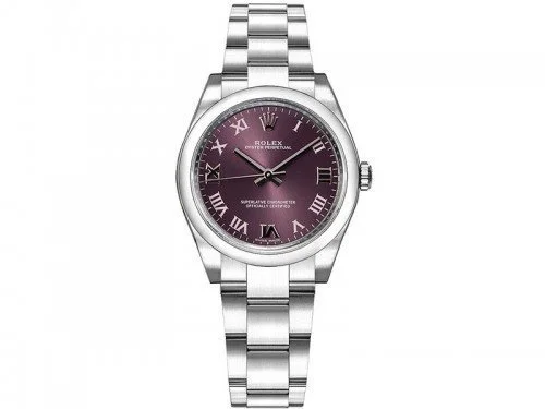 Rolex m177200-0017 Oyster Perpetual 31 Grape Red Dial Ladies Watch caliber 2133 @majordor #majordor