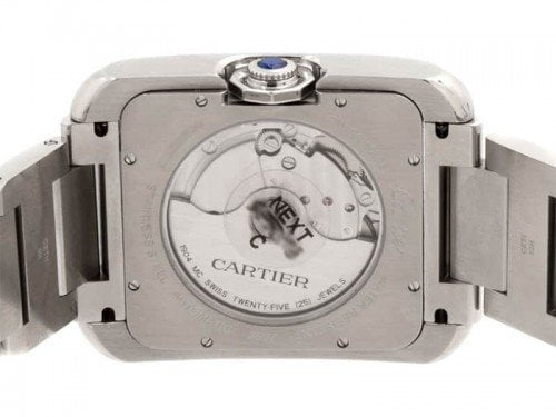 Cartier Tank Anglaise W5310008 Extra Large Steel Mens Luxury Watch caliber 1904 MC Case Back @majordor #majordor