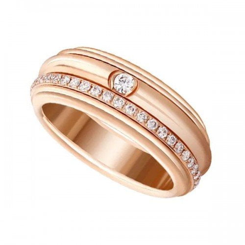 Piaget Possession G34P8A00 Diamond 18K Rose Gold Ladies Ring