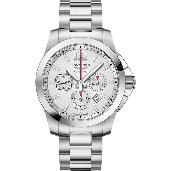 Longines Conquest L3.801.4.76.6 Chronograph Automatic 44mm Watch