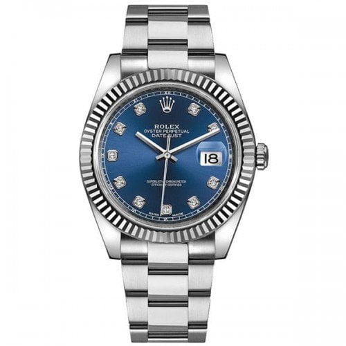 Rolex Datejust m126334-0015 bludo 41mm Blue Dial Watch